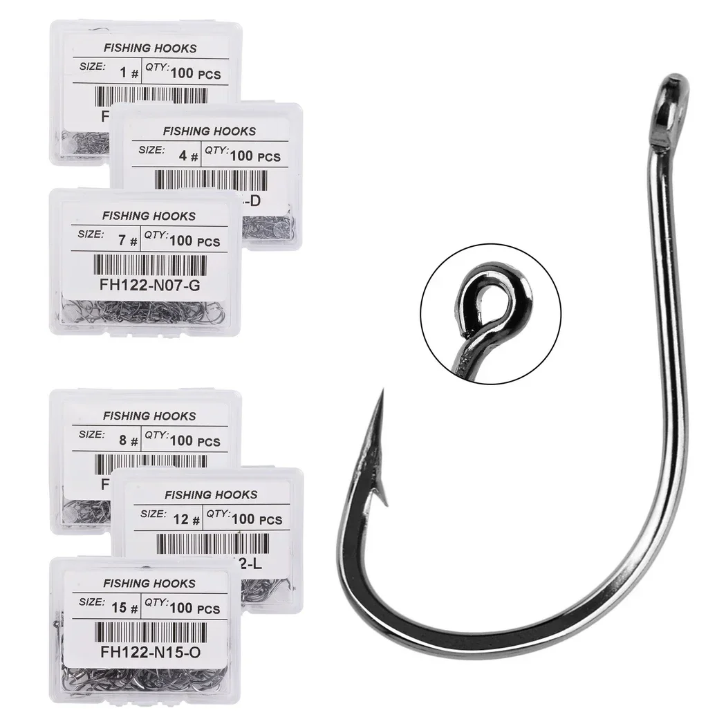 Fishing Hook Size - 100pcs/ Box Japan Izu Fish Hook