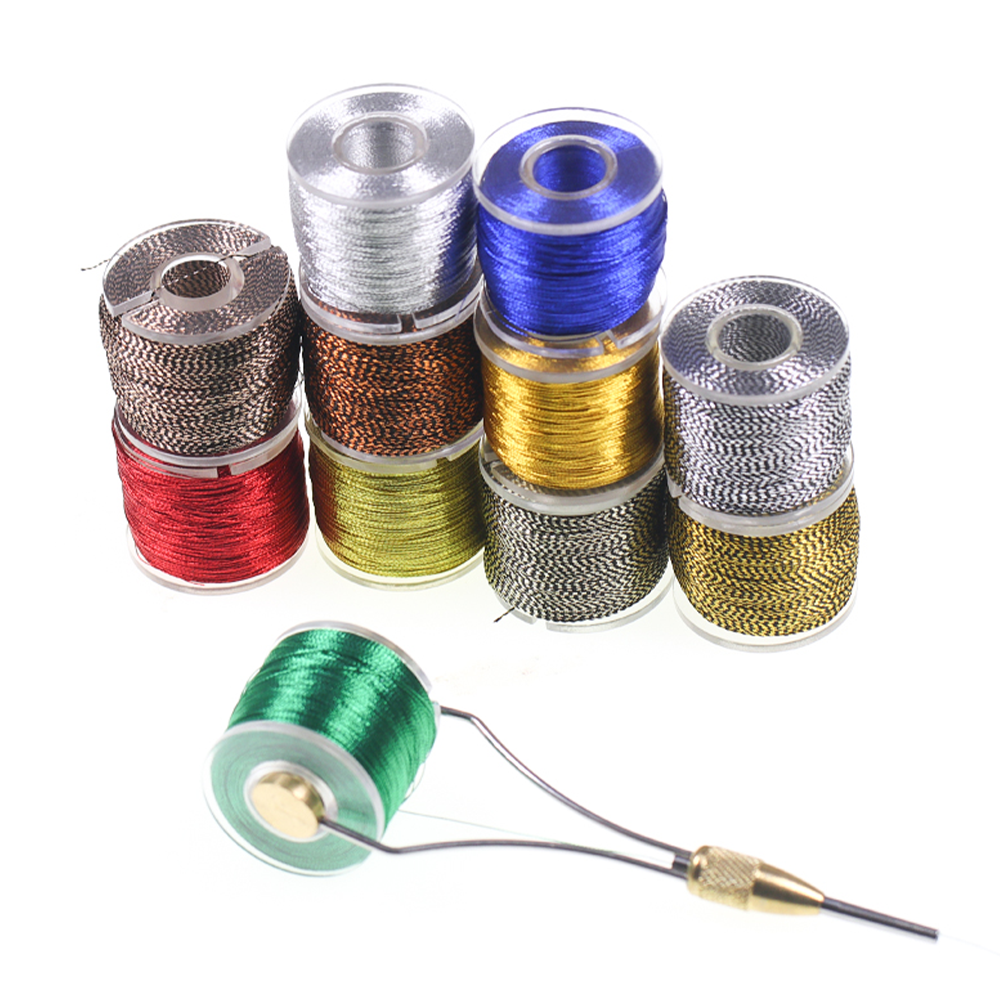 Fishing Hook Jig - 100 yards Fishing Rod Building Metallic