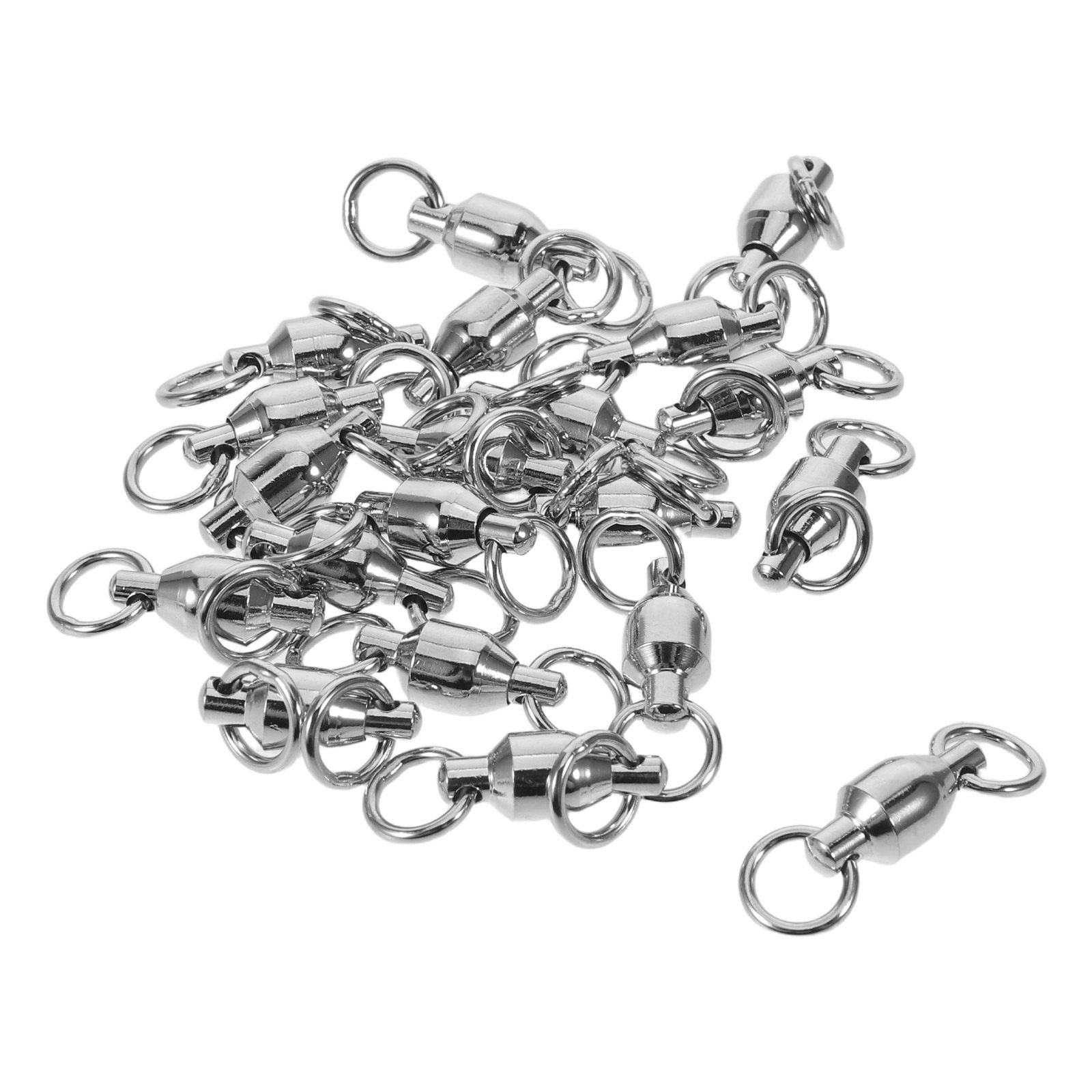 Fishing Hook - 20Pcs Metal Swivel Snap Hooks Detachable