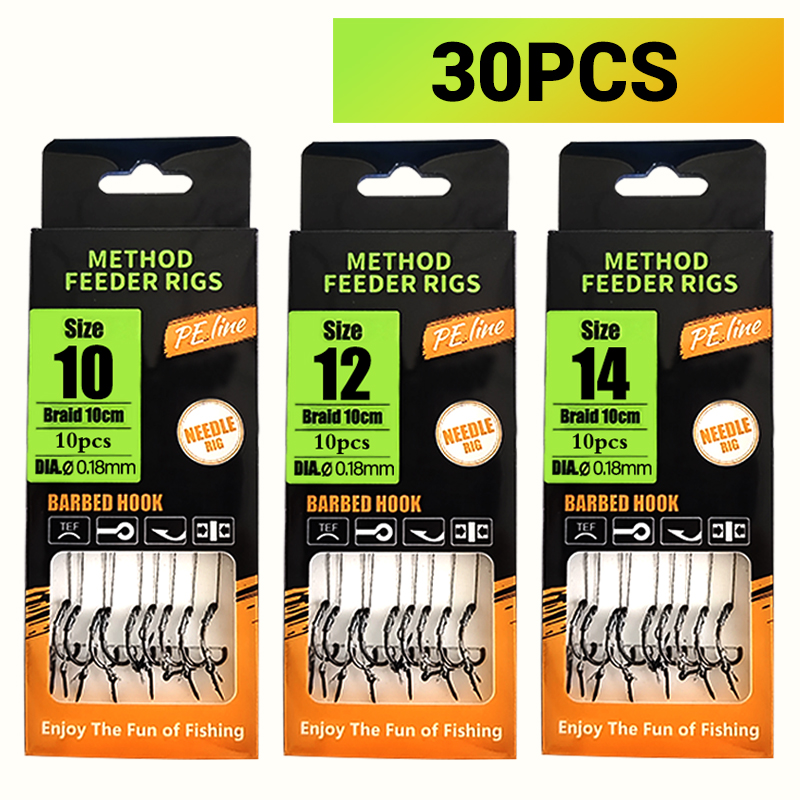 Carp Fishing Rigs Pre Tied, Me - مراجعة Fishing Hook Barbless وسعره