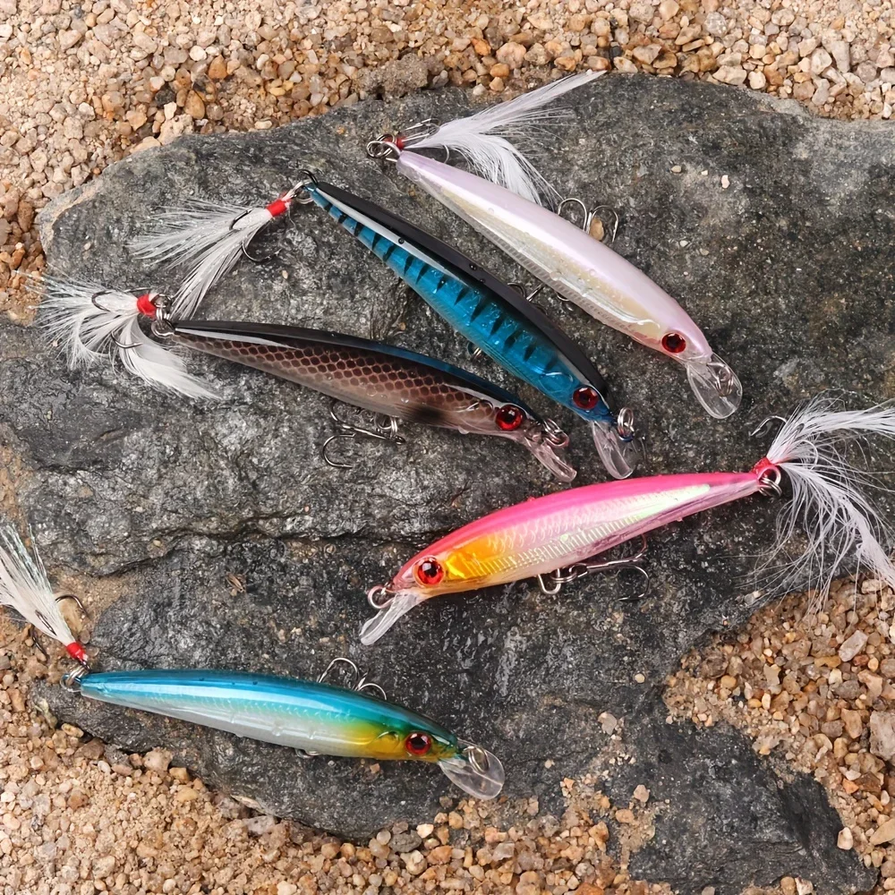 Laser 3D Eyes Bionic Minnow Fi - مراجعة Fishing Hook وسعره