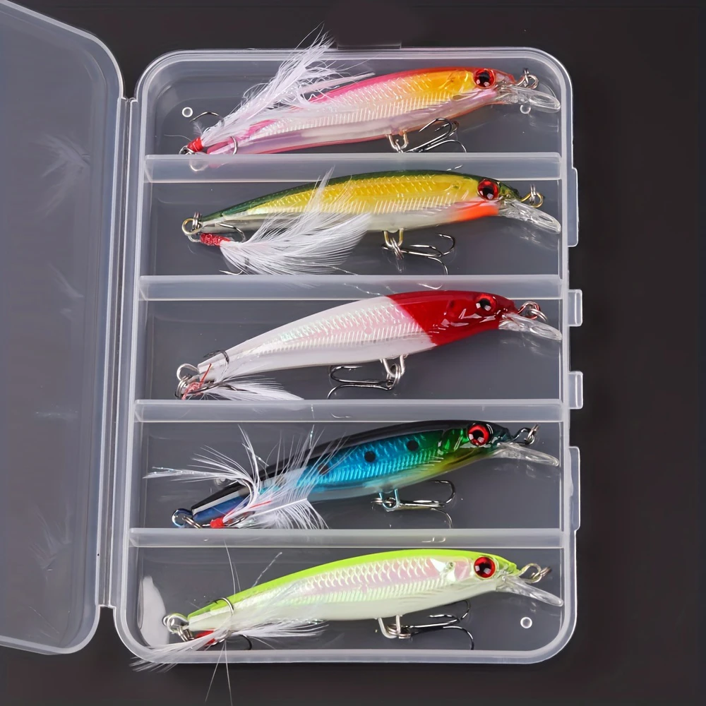 Laser 3D Eyes Bionic Minnow Fi - مراجعة Fishing Hook وسعره