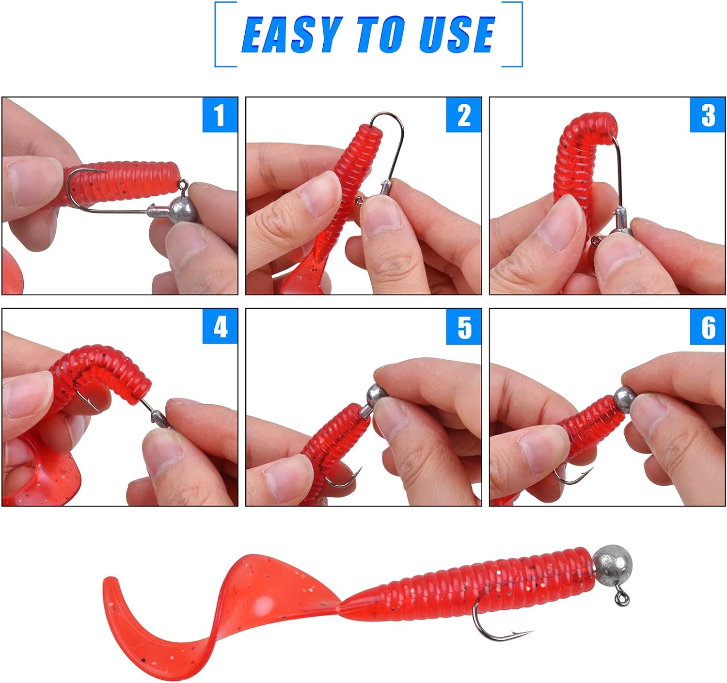1.8g-28g 95% Solid  crank Jig  - مراجعة Fishing Hook Barbless وسعره