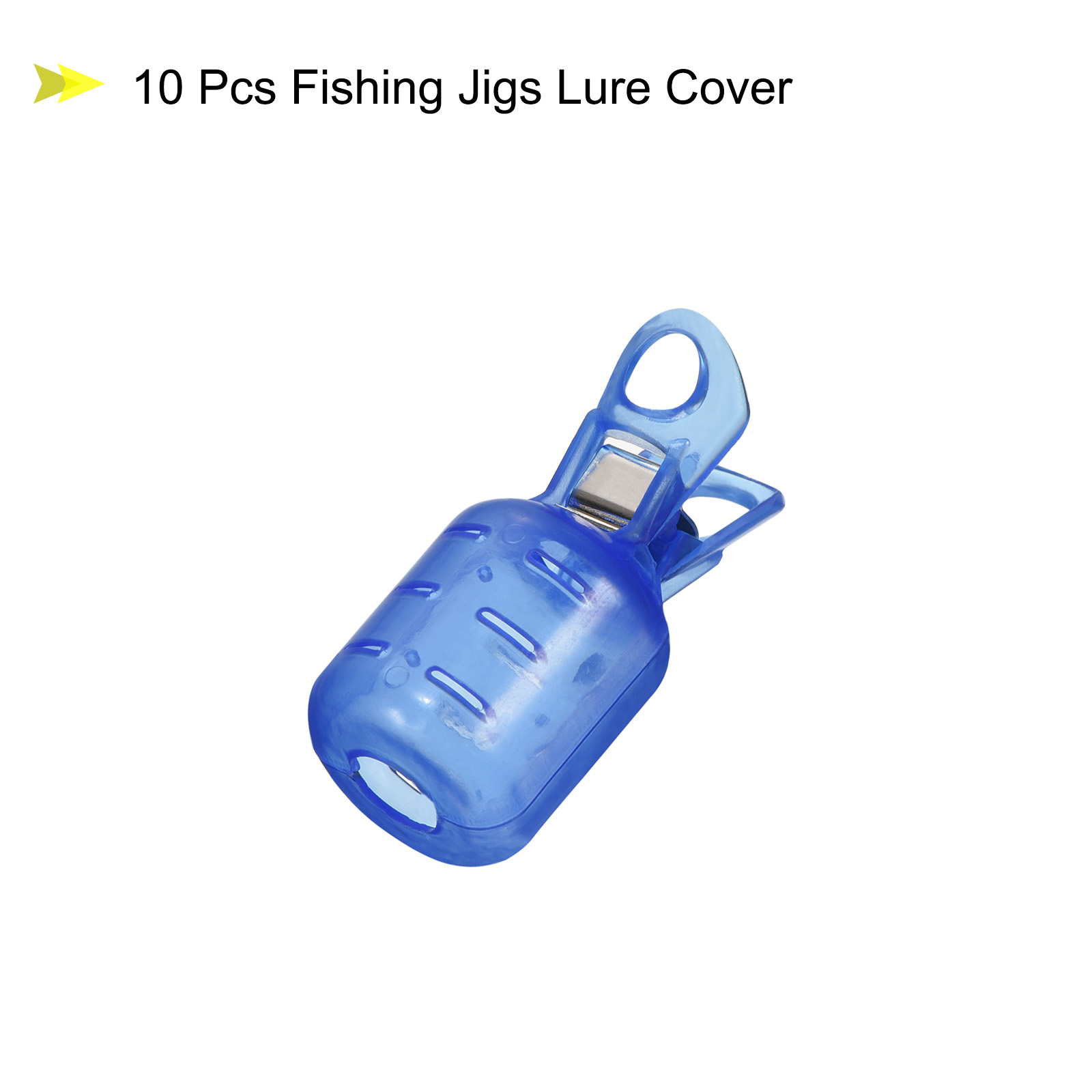 10pcs Small Size Squid Jig Hoo - مراجعة Fishing Hook Size وسعره