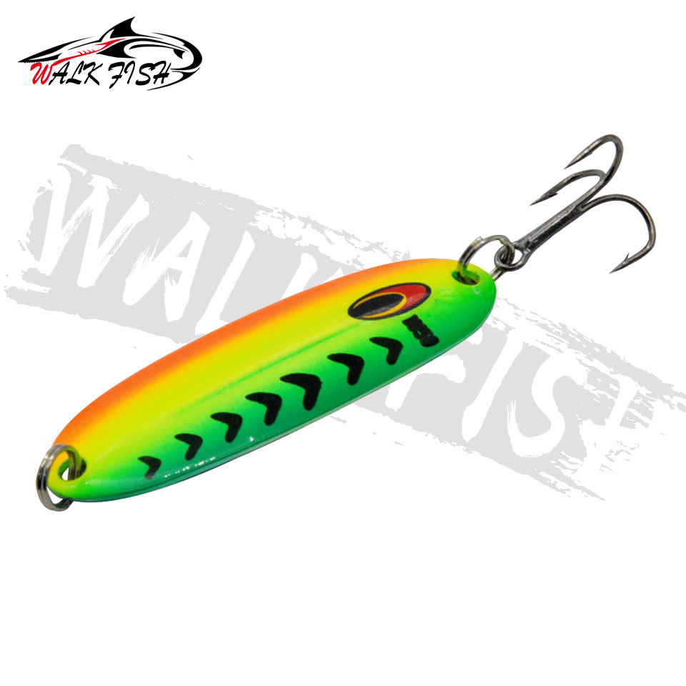WALK FISH 7g Metal Jigging Spi - مراجعة Fishing Hook Treble وسعره