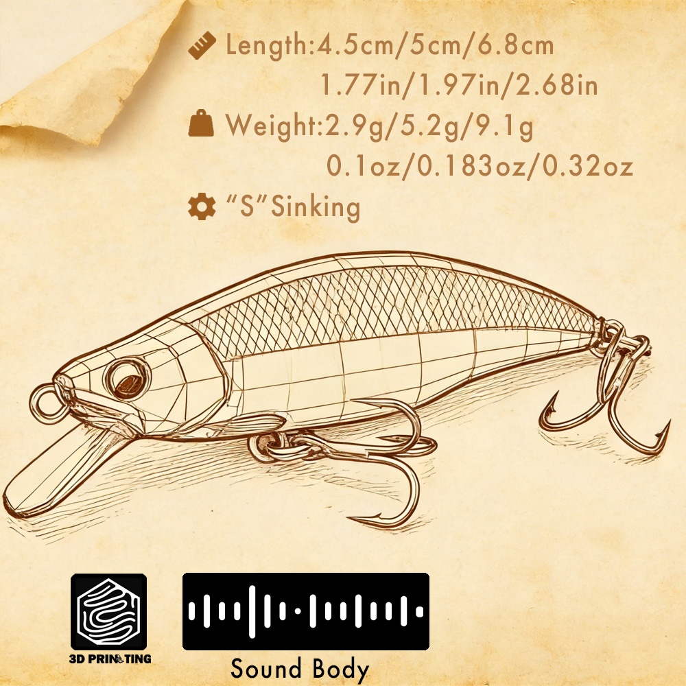B&U Trout Pattern Hard Bait Si - مراجعة Fishing Hook Assortment وسعره
