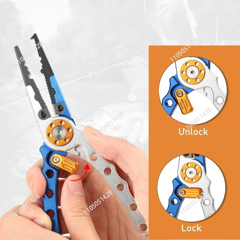 Aluminum Fishing Tackle Pliers - مراجعة Fishing Hook Remover وسعره