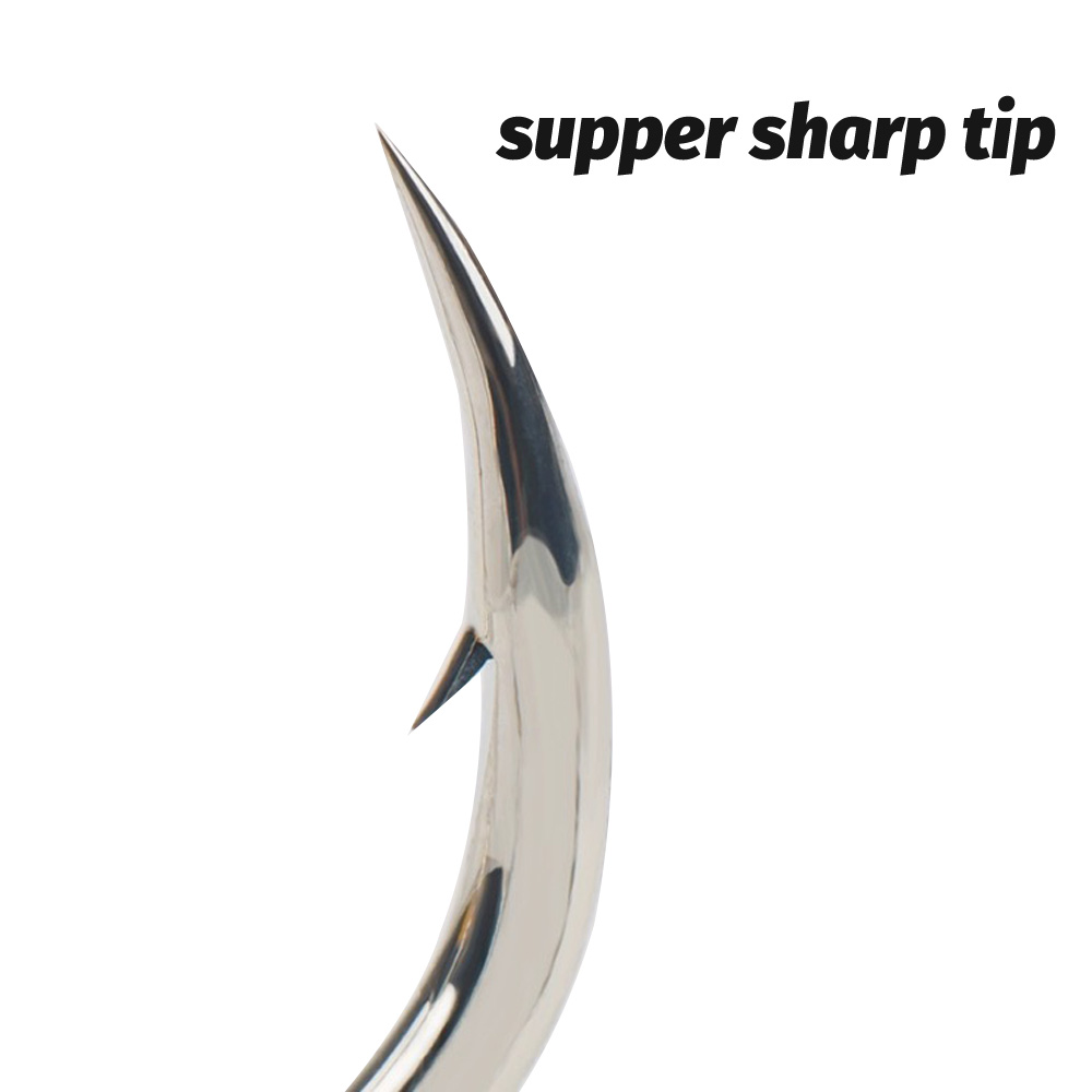10PCS Big Fish Hook 1/0-7/0 Su - مراجعة Fishing Hook Circle وسعره