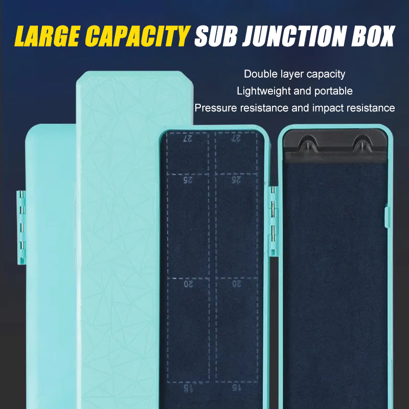 Mini Cable Box Simple Fishing  - مراجعة Fishing Hook Box وسعره