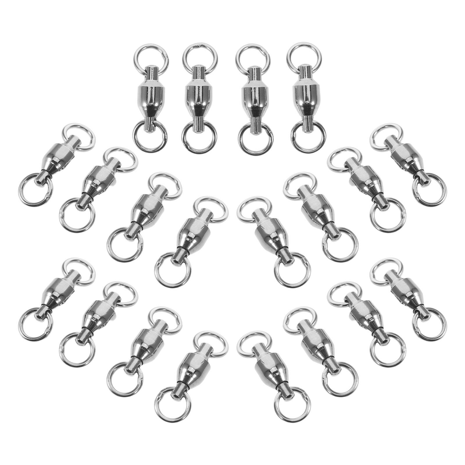 20Pcs Metal Swivel Snap Hooks  - مراجعة Fishing Hook وسعره
