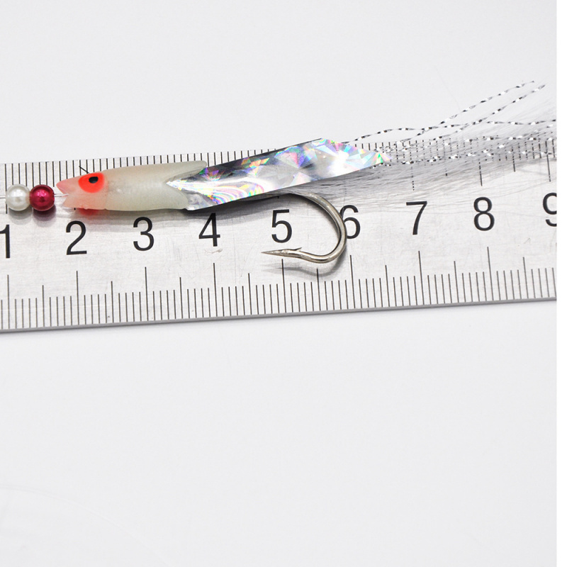 5 Pcs/Set Multi-Color Soft Sil - مراجعة Fishing Hook Assortment وسعره