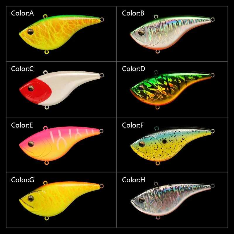21g/78mm VIB Fishing Lure Arti - مراجعة Fishing Hook Treble وسعره